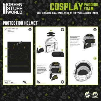 Warhammer pribor i oprema - Cosplay padding foam 300mmx400mm - 6mm