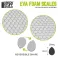EVA Foam Scales - Teardrop Pack
