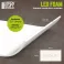 LED Foam Medium (500mm x 950mm) White 5mm