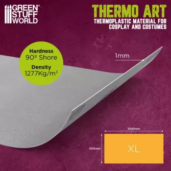 Warhammer pribor i oprema - Thermoplastic (XL) 1000 mm x 500 mm - GREY