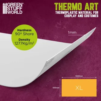 Warhammer pribor i oprema - Thermoplastic (XL) 1000 mm x 500 mm - PEARLY WHITE