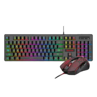 Kompleti - 2 in 1 Combo S107 K512-RGB Keyboard & Wired Mouse