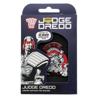 Merchandise razno - 2000 AD Judge Dredd You’re Next Punk Pin Badge