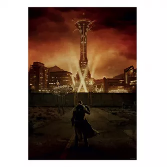 Merchandise razno - Fallout: New Vegas A3 Art Print