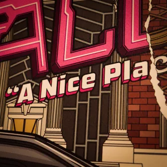 Merchandise razno - Back to the Future 40th Anniversary Hill Valley Art Print