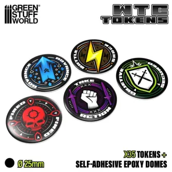 Warhammer pribor i oprema - WTC Tokens set (x35) (compatible 40k WTC)