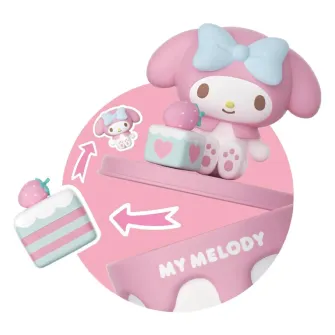 Akcione figure - Hello Kitty and Friends - Strawberry Cake Surprise Capsule - My Melody
