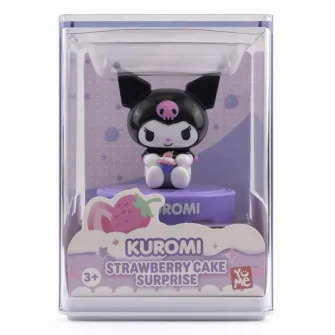 Akcione figure - Hello Kitty and Friends - Strawberry Cake Surprise Capsule - Kuromi