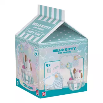 Akcione figure - Hello Kitty and Friends - Memo Stand Party Time Series - Pochacoo