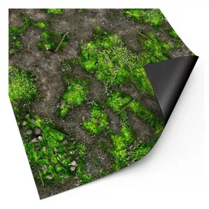 LWH40K -  Wargame Mat - 155x114cm (44x60'' lines) - Boneblight Marsh