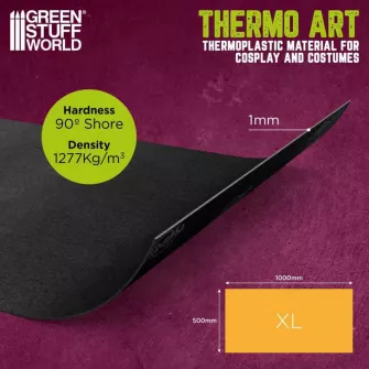 Warhammer pribor i oprema - Thermoplastic (XL) 1000 mm x 500 mm - BLACK