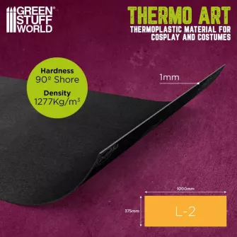 Warhammer pribor i oprema - Thermoart Thermoplastic (L-2) 375 mm x 1000 mm - BLACK