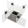Resin Cast Frames 80x150mm with clips