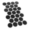 Magnetic Precut Sizes - Adhesive Round 40mm