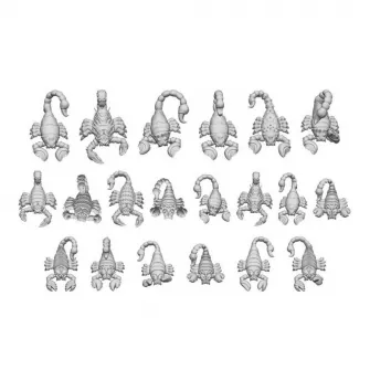 Warhammer pribor i oprema - 3D Printed - Animales SCORPIONS