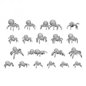 3D Printed - Animales BIG SPIDERS