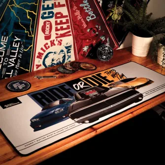 Podloge za miševe - Fast & Furious ‘Ride or Die’ Desk Pad and Coaster Set