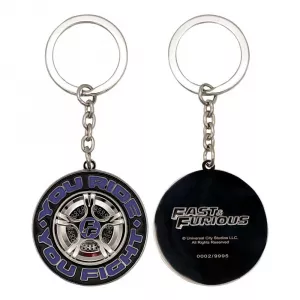 Fast & Furious ‘You Ride You Fight’ Keyring