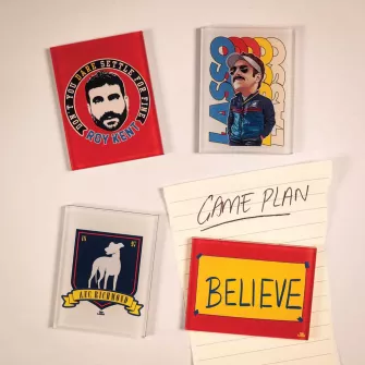 Merchandise razno - Ted Lasso Magnet Set