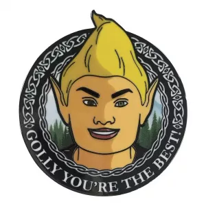 The Elder Scrolls IV: Oblivion  Adoring Fan Pin Badge