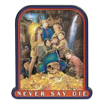 Merchandise razno - The Goonies 40th Anniversary Never Say Die Pin Badge