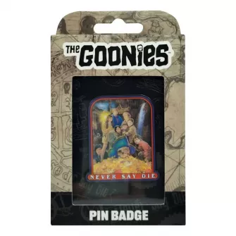 Merchandise razno - The Goonies 40th Anniversary Never Say Die Pin Badge