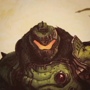 DOOM: The Dark Ages Limited Edition A3 Art Print
