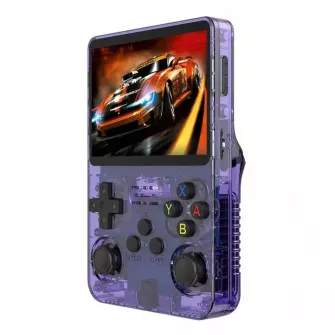 Retro konzole - Gaming Console - R36S Handheld Console (Purple)