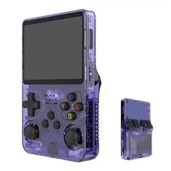 Retro konzole - Gaming Console - R36S Handheld Console (Purple)