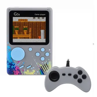 Retro konzole - Gaming Console - G5 Handheld Console (Grey-Blue)