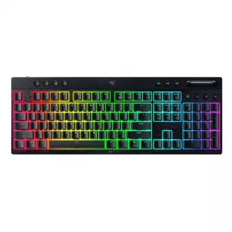 Gejmerske tastature - BlackWidow V4 Low-profile HyperSpeed - Wireless Mechanical Gaming Keyboard (Green Clicky Switch)