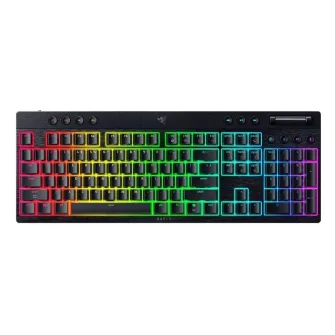 Gejmerske tastature - BlackWidow V4 Low-profile HyperSpeed - Wireless Mechanical Gaming Keyboard (Green Clicky Switch)