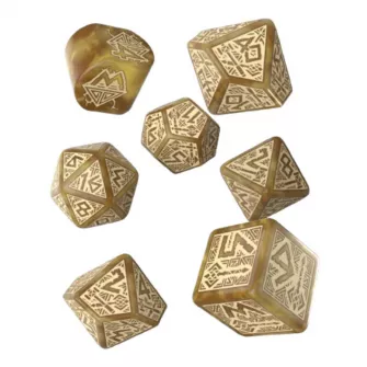 Merchandise razno - Dwarven Dice Set: Gold