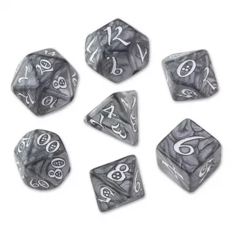 Merchandise razno - Classic RPG Dice Set: Smoky & White