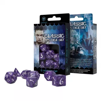 Merchandise razno - Classic RPG Dice Set: Lavender & White