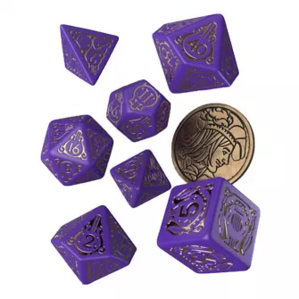 Merchandise razno - The Witcher Dice Set: Dandelion - Viscount de Lettenhove