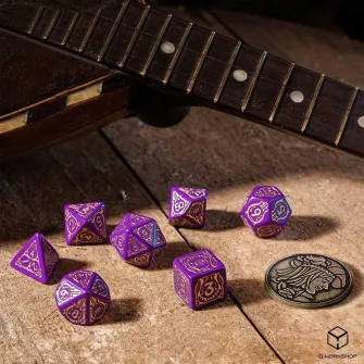 Merchandise razno - The Witcher Dice Set: Dandelion - Viscount de Lettenhove