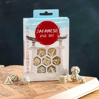 Merchandise razno - Japanese Dice Set: Last Words Stone