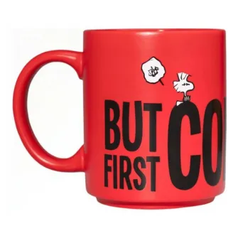 Šolje i čaše - Šolja - Snoopy, But First, Coffee, 350ml