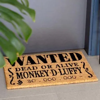Merchandise razno - Otirač - One Piece, Netflix, Wanted Dead or Alive