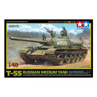 Vojna vozila i tenkovi - 1:48 Rus. T-55 Battle Tank