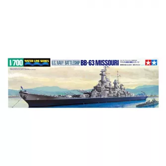 Brodovi i podmornice - 1:700 US Missouri Battleship WL