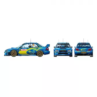 Motorna vozila - 1:24 Subaru Impreza WRC Monte