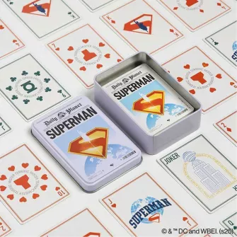 Društvene igre - Superman Playing Cards In A Tin