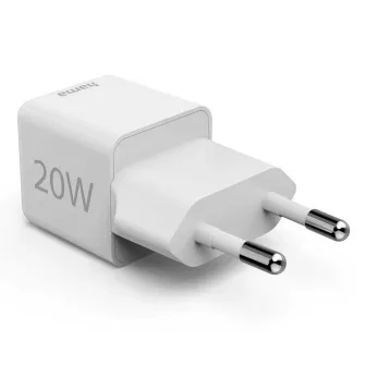 Punjači i adapteri - Hama brzi mini kucni punjac USB-C, PD, 20W beli