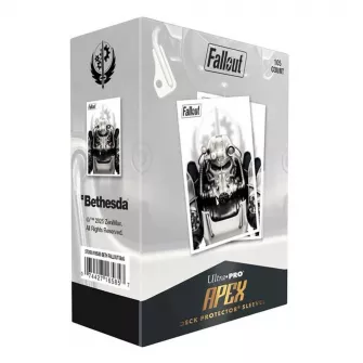 Oprema za kolekcionarske kartice - Ultra Pro Fallout BoS Apex Deck Protector 105ct