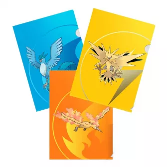 Oprema za kolekcionarske kartice - Ultra Pro - Pokemon 3-Pack Tournament Folios (Zapdos, Moltres, Articuno)