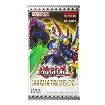Kolekcionarske kartice - Yu-Gi-Oh! TCG: Doom of Dimensions Booster Pack (Single Pack)