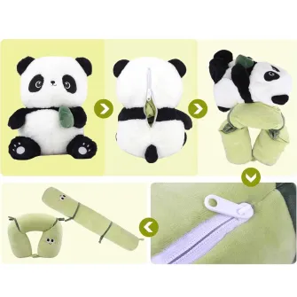 Jastuci za putovanja - 2 in 1 Pillow Panda