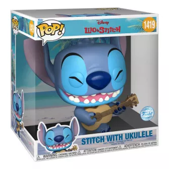 Funko POP! Figure - Funko POP! Jumbo: Stitch- w/Uke